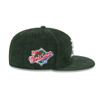 GORRA NEW ERA CAP OAKLAND ATHLETICS MLB THROWBACK CORDUROY 59FIFTY CERRADA en STOCK