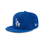 GORRA NEW ERA CAP LOS ANGELES DODGERS MLB THROWBACK CORDUROY 59FIFTY CERRADA en STOCK