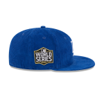 GORRA NEW ERA CAP LOS ANGELES DODGERS MLB THROWBACK CORDUROY 59FIFTY CERRADA en STOCK