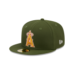 GORRA NEW ERA CAP LOS ANGELES ANGELS MLB AUTUMN FLANNEL 59FIFTY CERRADA en STOCK
