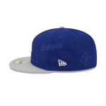 GORRA NEW ERA CAP LOS ANGELES DODGERS MLB MULTI LOGO 59FIFTY CERRADA en STOCK