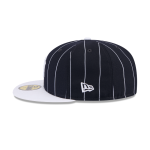 GORRA NEW ERA CAP NEW YORK YANKEES MLB THROWBACK 59FIFTY CERRADA PINSTRIPE en STOCK