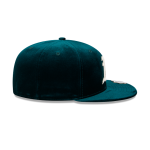 GORRA NEW ERA CAP OAKLAND ATHLETICS MLB VELVET VISOR CLIP 59FIFTY CERRADA en STOCK