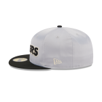 GORRA NEW ERA CAP LAS VEGAS RAIDERS NFL SATIN 59FIFTY CERRADA en STOCK