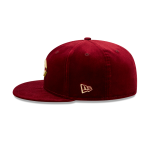 GORRA NEW ERA CAP CINCINNATI REDS MLB VINTAGE VELVET 59FIFTY CERRADA en STOCK