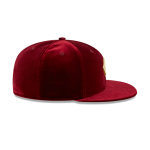 GORRA NEW ERA CAP CINCINNATI REDS MLB VINTAGE VELVET 59FIFTY CERRADA en STOCK