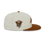 GORRA NEW ERA CAP LOS ANGELES LAKERS NBA CORDUROY VISOR 59FIFTY CERRADA en STOCK