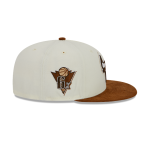 GORRA NEW ERA CAP CHICAGO BULLS NBA CORDUROY VISOR 59FIFTY CERRADA en STOCK