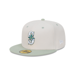 GORRA NEW ERA CAP SEATTLE MARINERS MLB SEAGLASS 59FIFTY CERRADA en STOCK