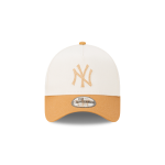 GORRA NEW ERA CAP NEW YORK YANKEES MLB WINECORK 2TONE 9FORTY AF STRAPBACK BEIGE en STOCK