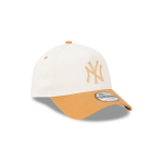 GORRA NEW ERA CAP NEW YORK YANKEES MLB WINECORK 2TONE 9FORTY AF STRAPBACK BEIGE en STOCK