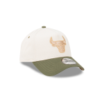 GORRA NEW ERA CAP CHICAGO BULLS NBA WINECORK OLIVE 9FORTY AF SNAPBACK en STOCK