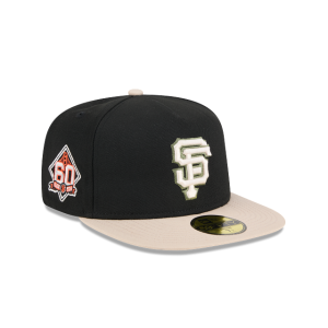 GORRA NEW ERA CAP SAN FRANCISCO GIANTS MLB CANVAS 59FIFTY AF CERRADA en STOCK