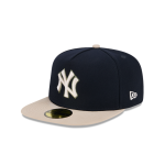 GORRA NEW ERA CAP NEW YORK YANKEES MLB CANVAS 59FIFTY AF CERRADA en STOCK