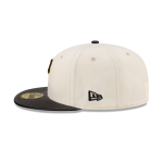 GORRA NEW ERA CAP PITTSBURGH PIRATES MLB LEATHER VISOR 59FIFTY CERRADA en STOCK