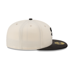GORRA NEW ERA CAP CHICAGO WHITE SOX MLB LEATHER VISOR 59FIFTY CERRADA en STOCK