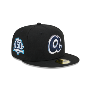 GORRA NEW ERA CAP ATLANTA BRAVES MLB RACEWAY 59FIFTY CERRADA en STOCK