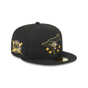 GORRA NEW ERA CAP TORONTO BLUE JAYS MLB ARMED FORCES DAY 2024 59FIFTY CERRADA en STOCK