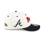 GORRA NEW ERA CAP FELT X ATLANTA BRAVES MLB 9FIFTY SNAPBACK en STOCK