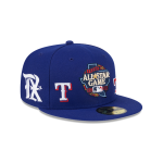 GORRA NEW ERA CAP TEXAS RANGERS ALL OVER MLB ALL STAR GAME 2024 59FIFTY CERRADA en STOCK
