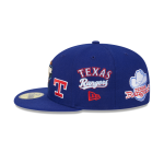 GORRA NEW ERA CAP TEXAS RANGERS ALL OVER MLB ALL STAR GAME 2024 59FIFTY CERRADA en STOCK