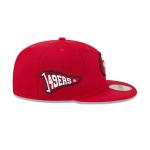 GORRA NEW ERA CAP SAN FRANCISCO 49ERS NFL PENNANT 59FIFTY CERRADA en STOCK