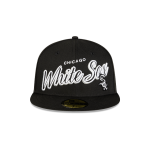 GORRA NEW ERA CAP CHICAGO WHITE SOX MLB SCRIPT SIDED 59FIFTY CERRADA en STOCK
