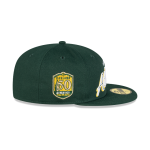 GORRA NEW ERA CAP OAKLAND ATHLETICS MLB SCRIPT SIDED 59FIFTY CERRADA en STOCK