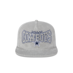 GORRA NEW ERA CAP DALLAS COWBOYS NFL GOLFER GRAY CORDUROY SNAPBACK en STOCK