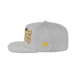 GORRA NEW ERA CAP PITTSBURGH STEELERS NFL GOLFER GRAY CORDUROY SNAPBACK en STOCK