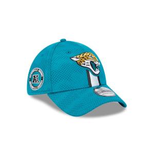 GORRA NEW ERA CAP JACKSONVILLE JAGUARS NFL SIDELINE 2024 AFC 39THIRTY ELáSTICA en STOCK