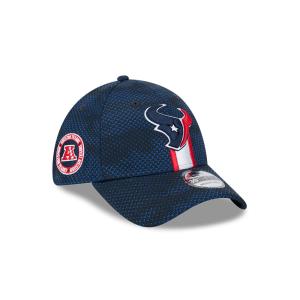 GORRA NEW ERA CAP HOUSTON TEXANS NFL SIDELINE 2024 39THIRTY ELáSTICA en STOCK