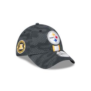 GORRA NEW ERA CAP PITTSBURGH STEELERS NFL SIDELINE 2024 AFC 39THIRTY ELáSTICA en STOCK