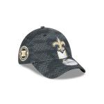 GORRA NEW ERA CAP NEW ORLEANS SAINTS NFL SIDELINE 2024 39THIRTY ELáSTICA en STOCK