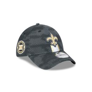 GORRA NEW ERA CAP NEW ORLEANS SAINTS NFL SIDELINE 2024 39THIRTY ELáSTICA en STOCK