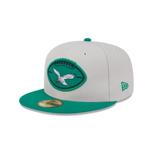 GORRA NEW ERA CAP PHILADELPHIA EAGLES NFL SIDELINE HISTORIC 2024 59FIFTY CERRADA en STOCK