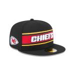 GORRA NEW ERA CAP KANSAS CITY CHIEFS NFL SIDELINE BLACK 2024 59FIFTY CERRADA en STOCK
