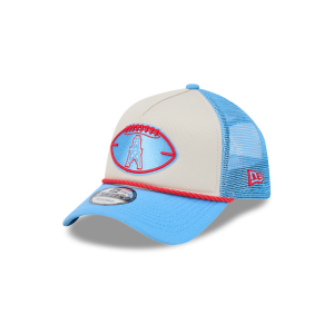 GORRA NEW ERA CAP HOUSTON OILERS NFL SIDELINE HISTORIC 2024 9FORTY AF SNAPBACK en STOCK