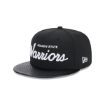 GORRA NEW ERA CAP GOLDEN STATE WARRIORS NBA FAUX LEATHER 9FIFTY SNAPBACK en STOCK