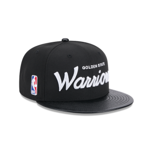 GORRA NEW ERA CAP GOLDEN STATE WARRIORS NBA FAUX LEATHER 9FIFTY SNAPBACK en STOCK