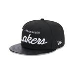 GORRA NEW ERA CAP LOS ANGELES LAKERS NBA FAUX LEATHER 9FIFTY SNAPBACK en STOCK