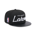 GORRA NEW ERA CAP LOS ANGELES LAKERS NBA FAUX LEATHER 9FIFTY SNAPBACK en STOCK