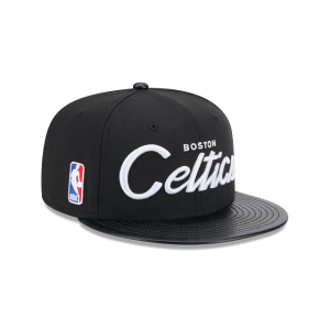 GORRA NEW ERA CAP BOSTON CELTICS NBA FAUX LEATHER 9FIFTY SNAPBACK en STOCK