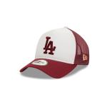 GORRA NEW ERA CAP LOS ANGELES DODGERS MLB WORLD SERIES COLOR BLOCK 9FORTY AF TRUCKER SNAPBACK en STOCK