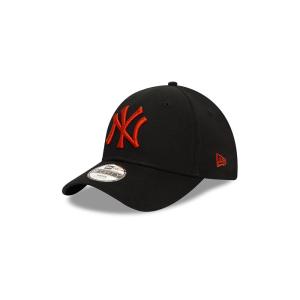 GORRA NEW ERA CAP NEW YORK YANKEES MLB LEAGUE ESSENTIALS RED LOGO 9FORTY STRAPBACK PARA NIñA O NIñO en STOCK