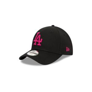 GORRA NEW ERA CAP LOS ANGELES DODGERS MLB LEAGUE ESSENTIALS 9FORTY STRAPBACK NEGRA PARA NIñA O NIñO en STOCK