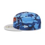 GORRA NEW ERA CAP LOS ANGELES DODGERS MLB URBAN BLUE CAMO 59FIFTY CERRADA MLB en STOCK