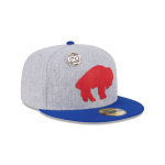 GORRA NEW ERA CAP BUFFALO BILLS NFL 70TH ANNIVERSARY 59FIFTY DAY CERRADA GRAY en STOCK