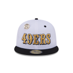 GORRA NEW ERA CAP SAN FRANCISCO 49ERS NFL 70TH ANNIVERSARY 59FIFTY DAY CERRADA en STOCK