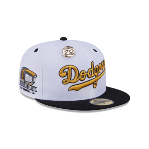 GORRA NEW ERA CAP LOS ANGELES DODGERS MLB 70TH ANNIVERSARY 59FIFTY DAY CERRADA en STOCK